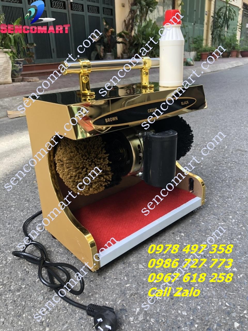 Máy đánh giầy mini- Máy đánh giầy văn phòng G7