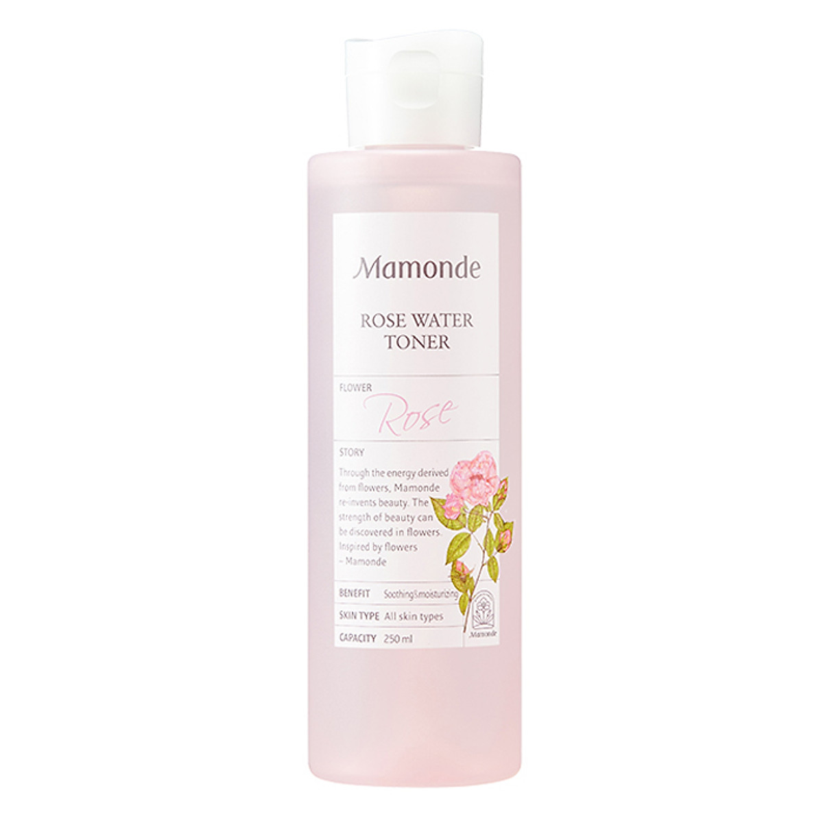 Nước hoa hồng cung cấp độ ẩm Mamonde Rose Water Toner 250ml