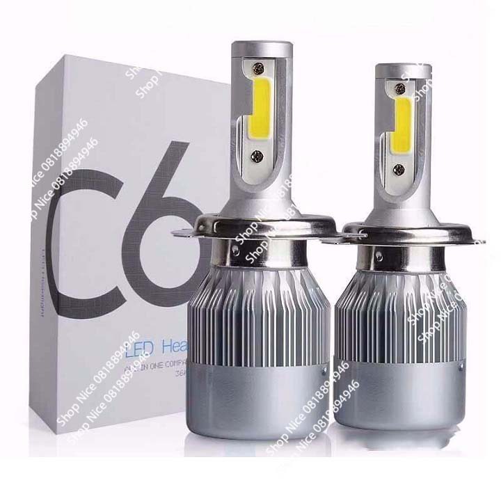 Hàng Chất giá tốt Đèn Led xe máy C6 - 2 tim giá 1 đôi