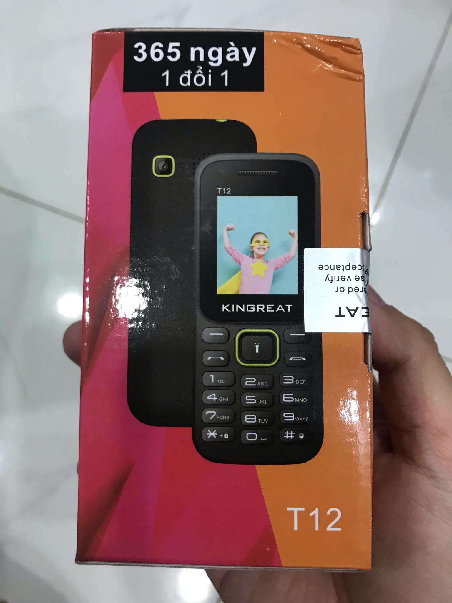 ĐIỆN THOAI KINGREAT T12