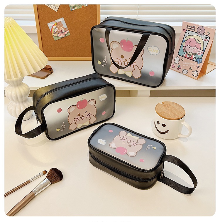 Túi Đựng Mỹ Phẩm /Đồ Trang Điểm Cá Nhân Chống Thấm Nước_Họa Tiết CUTE - HEM 154