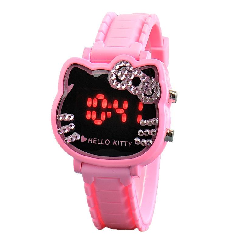 [HCM]Đồng hồ trẻ em hello kitty dành cho bé gái