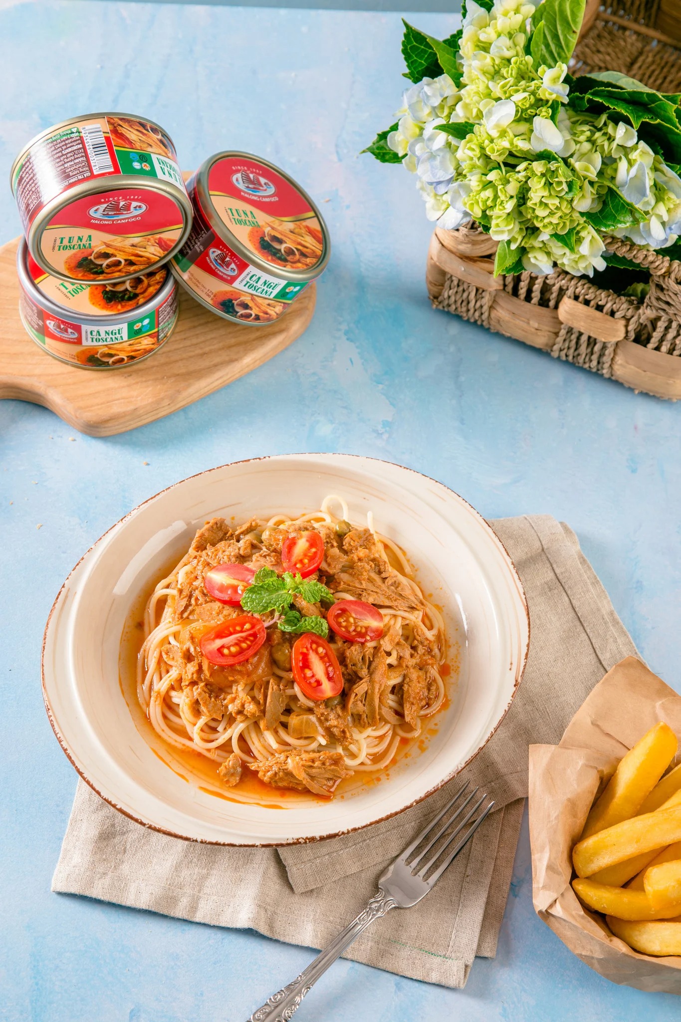 Cá ngừ Toscana 175g - Đồ Hộp Hạ Long