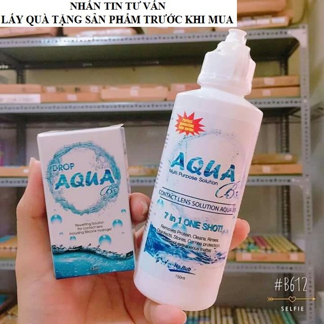 Combo 1 Contact Lens Solution 150 Ml And 1 Eyes Drop Contact Lens 15 Ml