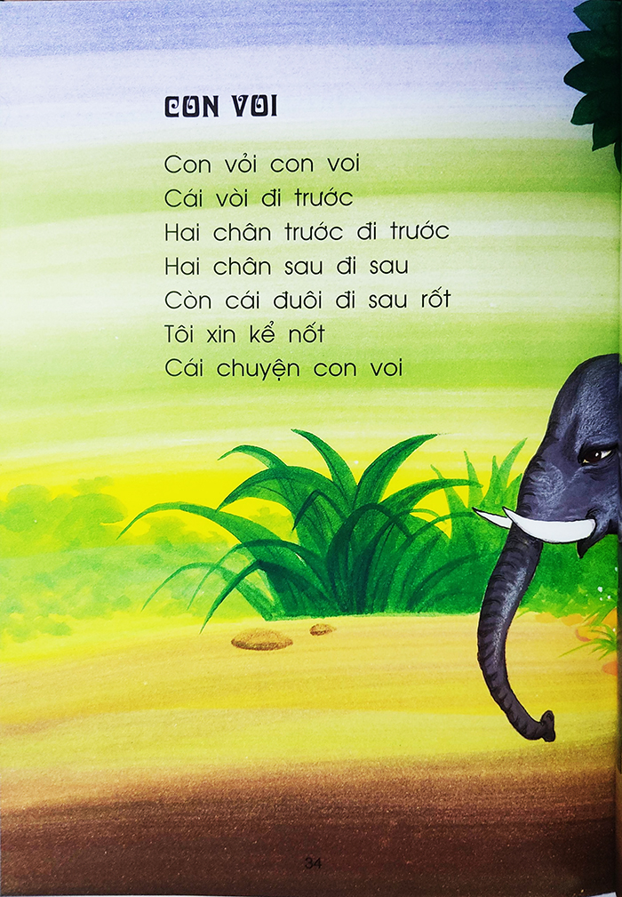 Sách cho bé - Thơ ở nhà trẻ