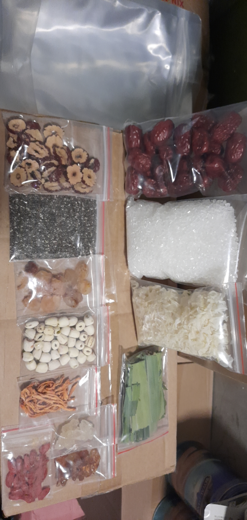 COMBO Nguyên Liệu Nấu Chè DƯỠNG NHAN (CHÈ TUYẾT YẾN )