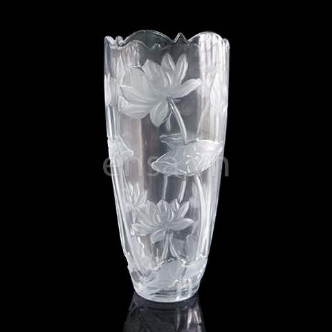 Bình hoa pha lê cao cấp cao 25cm siêu đẹp
