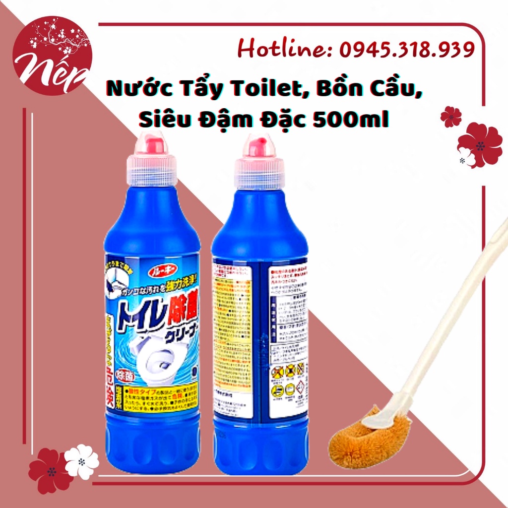 Nước Tẩy Toilet, Bồn Cầu, Siêu Đậm Đặc 500ml Nhật Bản - Kalpen