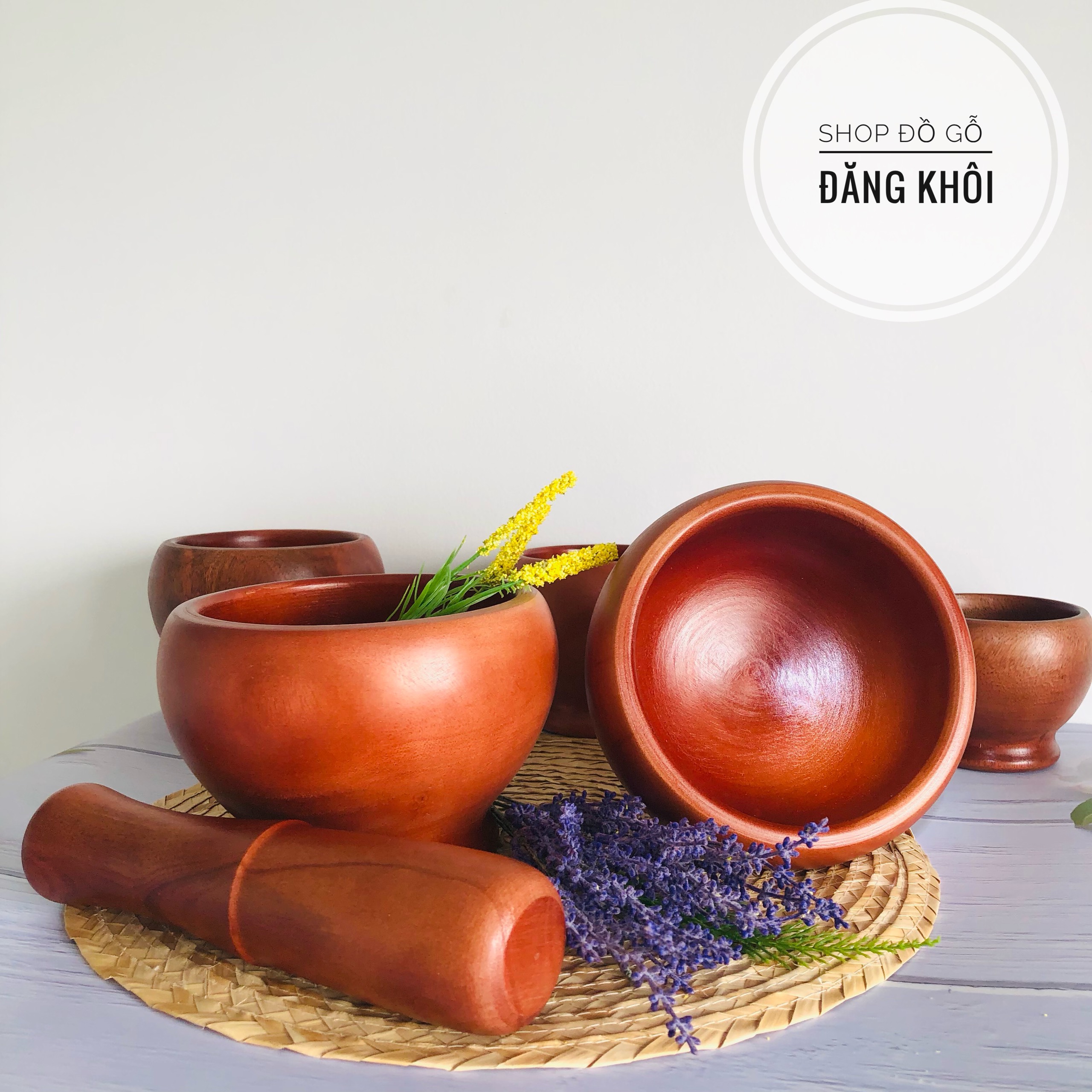 Bộ chày cố gỗ ĐĂNG KHÔI loại 1