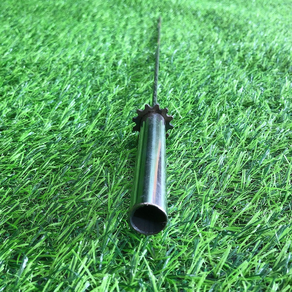 [ Bộ 10 xiên ] Máy nướng thịt, chả mini tự động chuẩn 100% inox