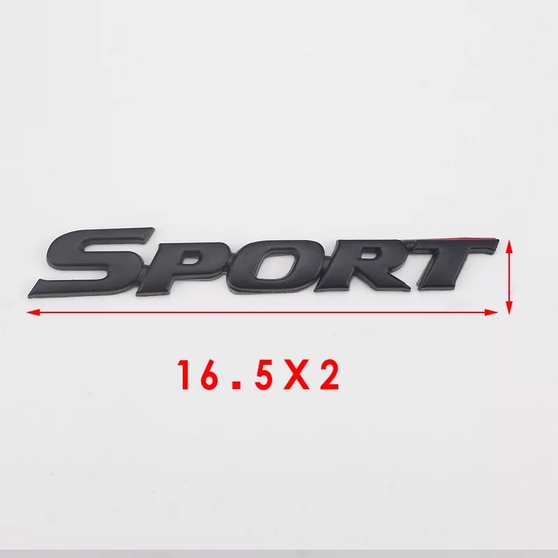 [HCM]Decal Chữ Sport dán xe ô tô