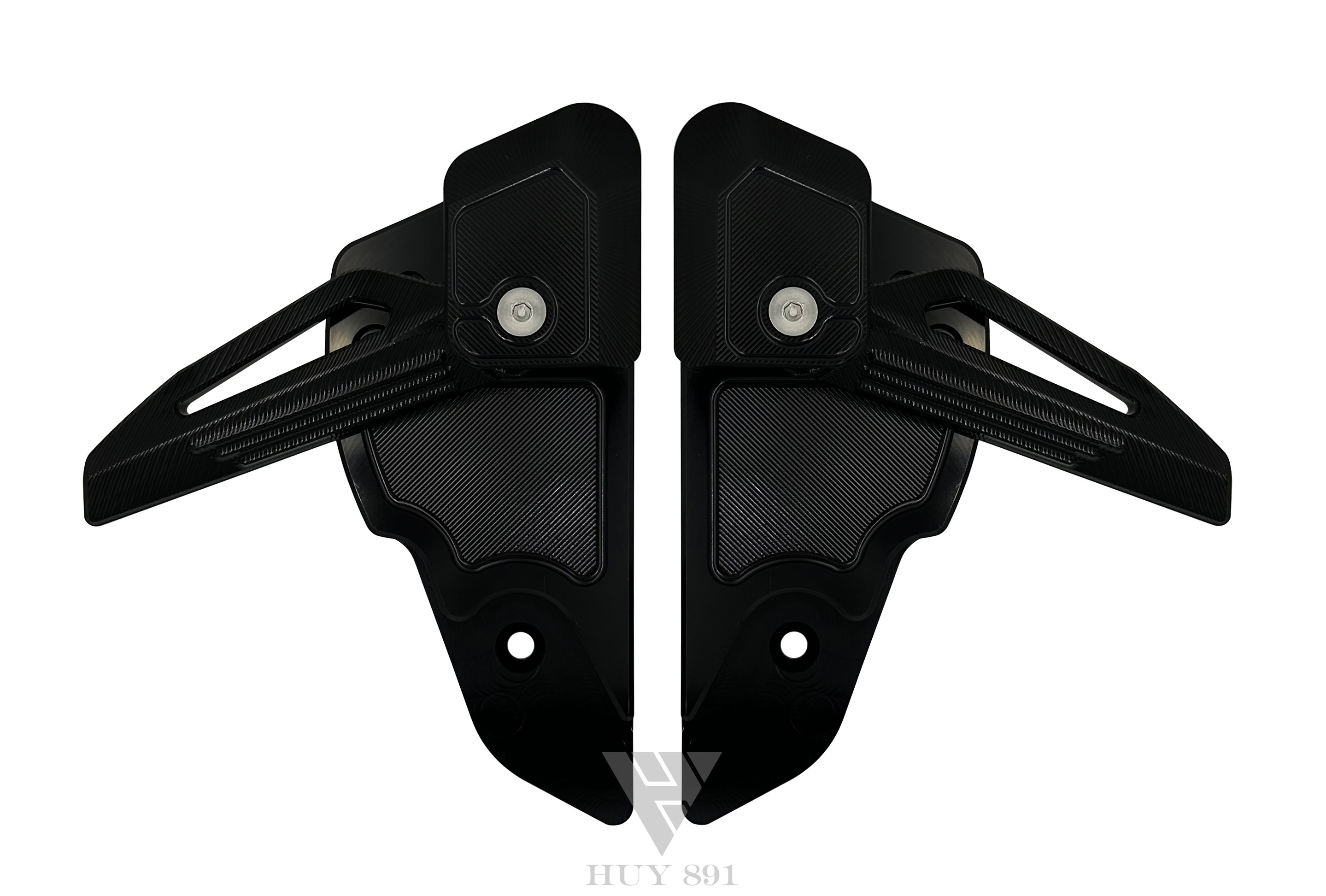 Cặp gác chân nhôm CNC mẫu 2024 dành cho xe Vespa Sprint, Primavera