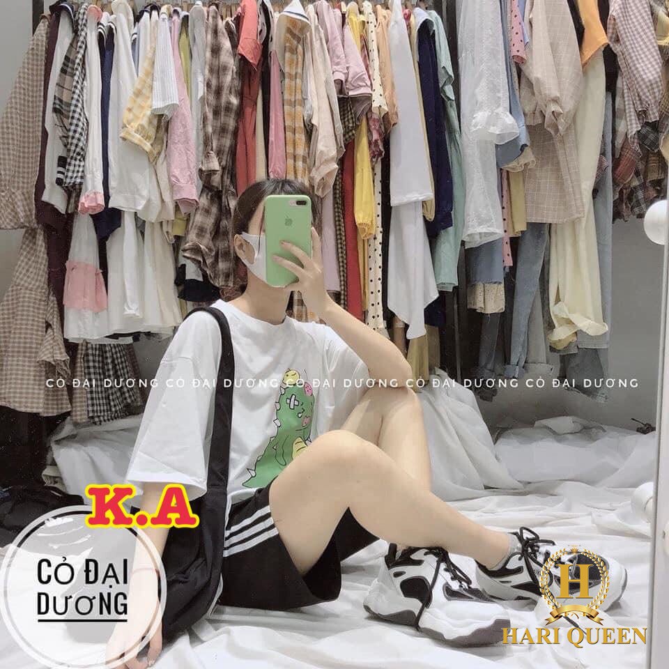 Quần đùi nữ 3 sọc cá tính HARI0420