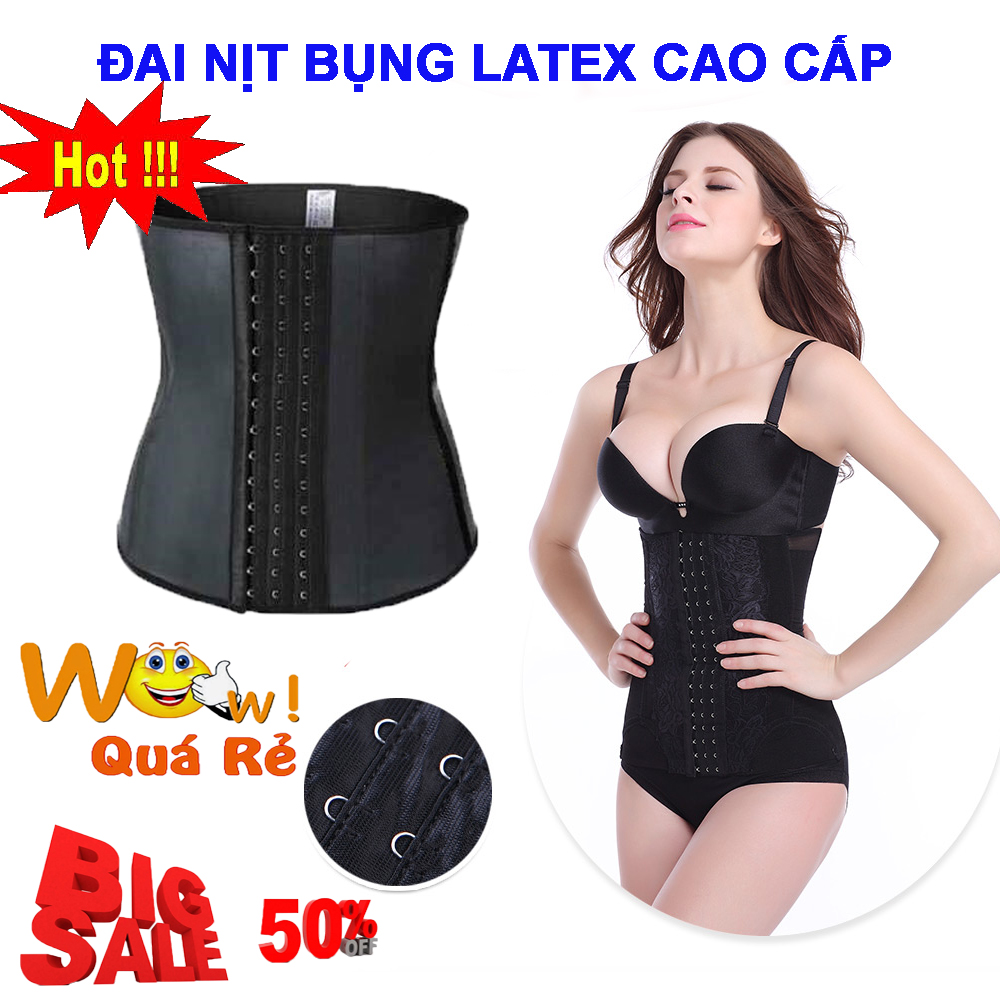 Đai Gen Bụng Định Hình Giảm Cân Latex