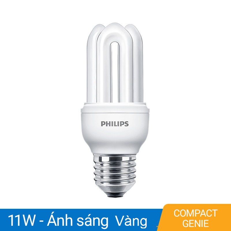 COMBO 12 BÓNG COMPACT PHILIPS 11W-14W (3U)
