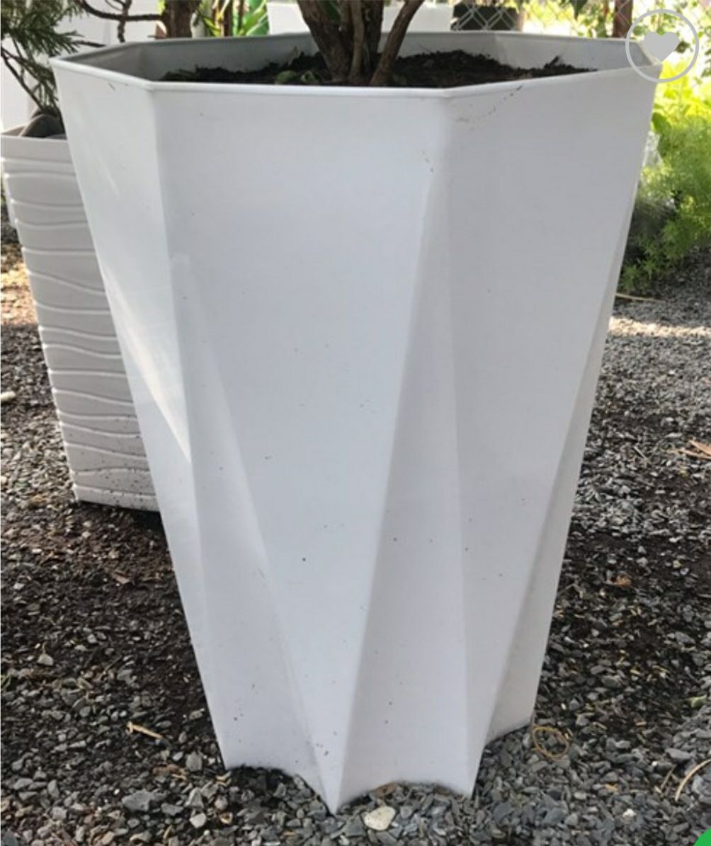 combo 2 chậu nhựa 8 cạnh cao 30cm cực đẹp.