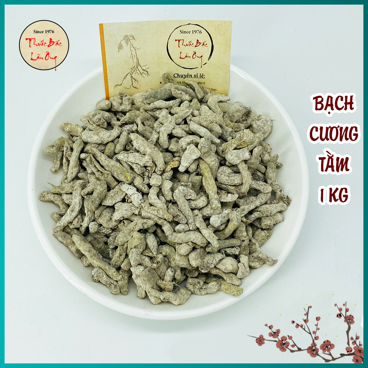 Bạch Cương Tằm 1kg Hàng Chất Lượng Cao
