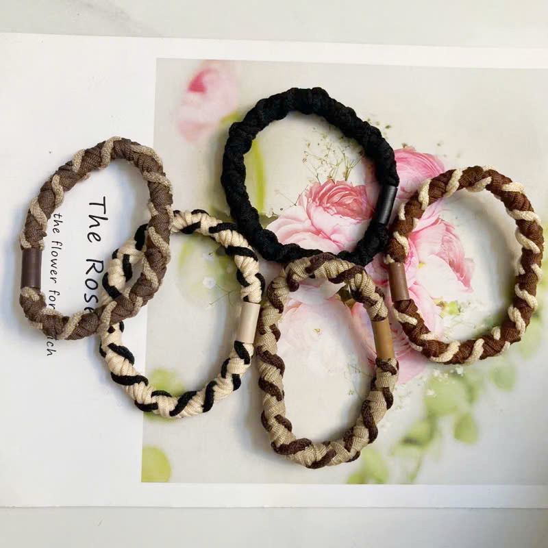 Dbt01 twist bow hair tie in heart shape headband