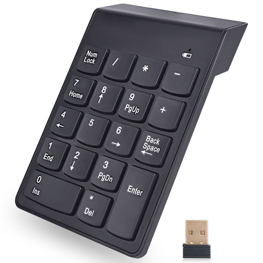 High Quality Convenient Bluetooth Wireless Numeric Keypad