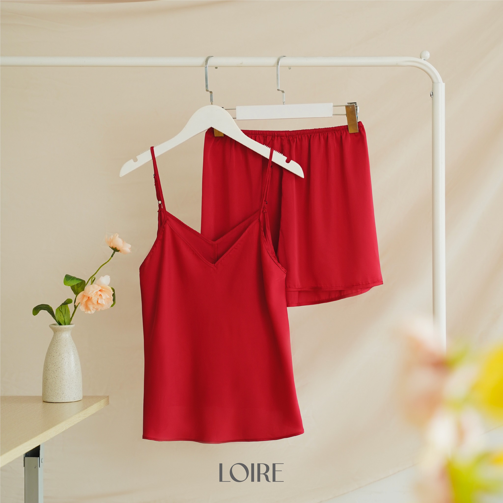 Bộ Đồ Ngủ 2 Dây Basic Loirechic BHDN01