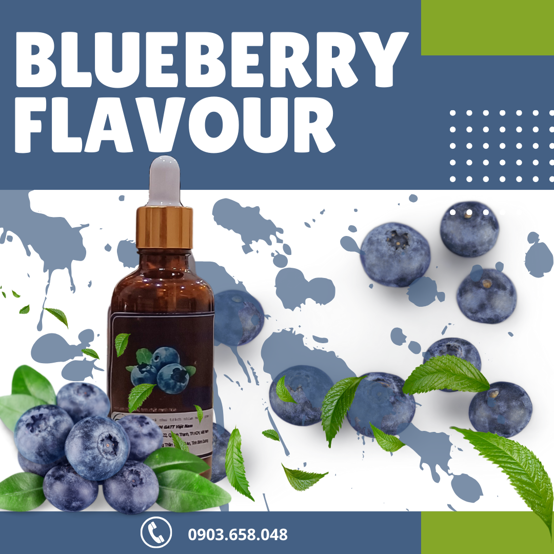 Blueberry Flavour - Hương Việt Quất dùng cho sản xuất thực phẩm như bánh, kẹo, kem