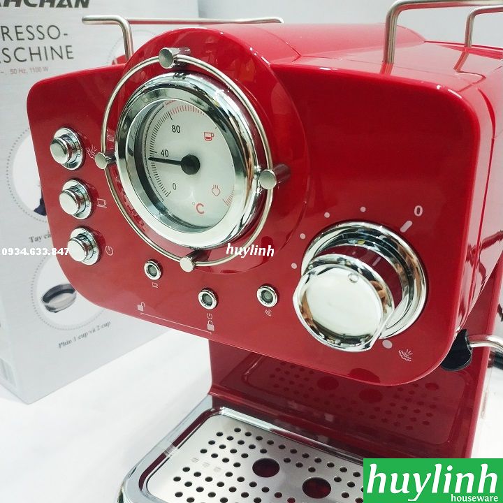 [HCM][Trả góp 0%]Máy pha cà phê Kahchan EP9139 - espresso - cappuccino