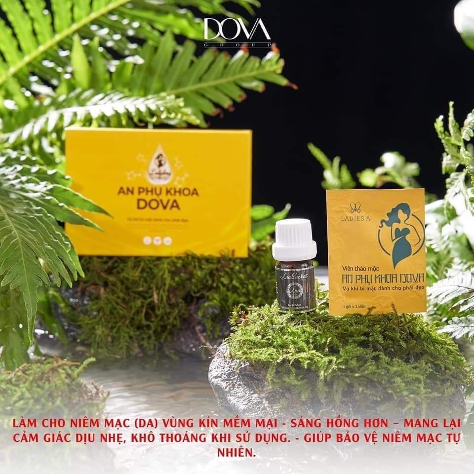 Combo an phụ khoa dova hàng chính hãng dova group