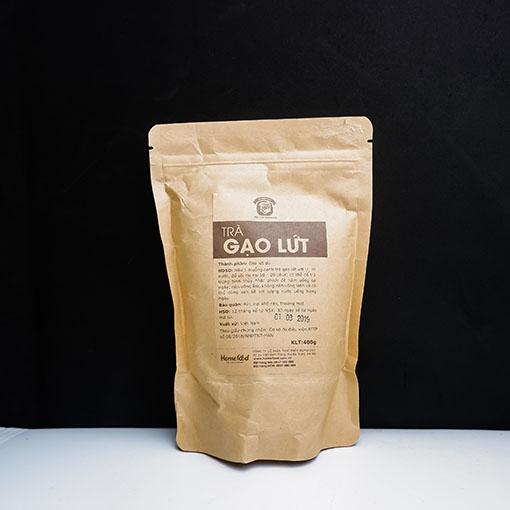 Trà gạo lứt khô hảo hạng túi 400g