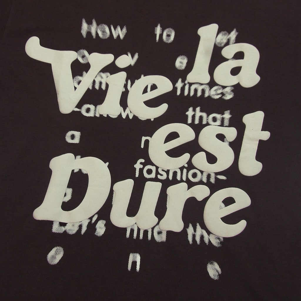 ÁO THUN TDD®️ LAVIE TEE - NÂU/ MOCHA BROWN