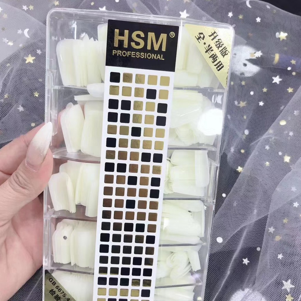 HSM nhám sẵn gồm 2 màu trong va đục