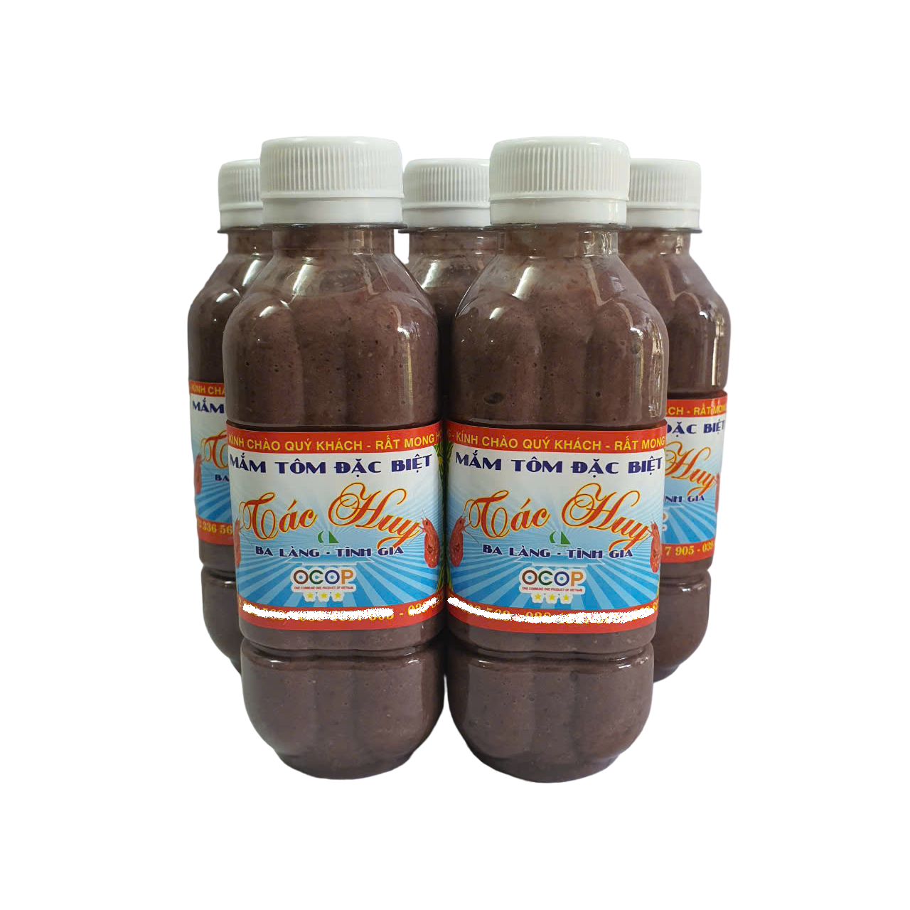 Combo 5 chai mắm tôm Ba Làng Thanh Hóa 300g đặc biệt