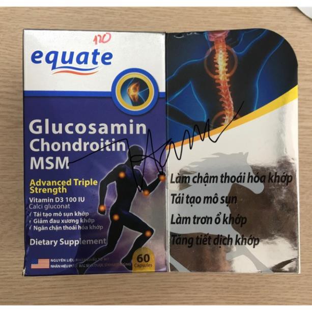 Glucosamin hỗ trợ cơ xương khớp dẻo dai, chắc khỏe 60 viên