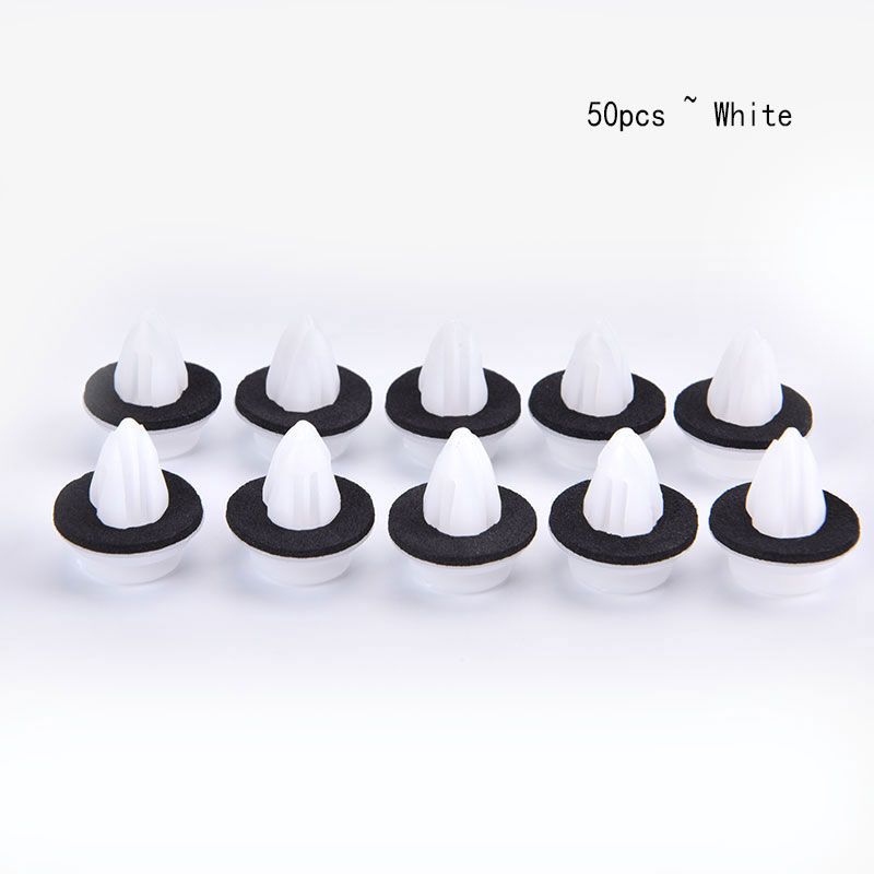 50 cái kẹp cố định Ô TÔ Thông dụng kẹp cố định cửa kẹp cản kẹp cố định nội thất đinh tán ốc vít kẹp cố định