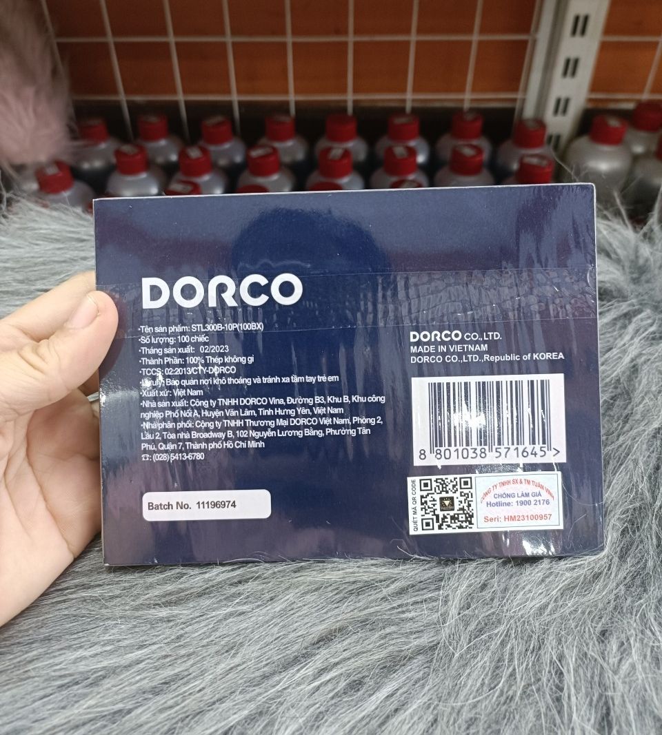 Hộp 100-200 Lưỡi Lam Gillette/Dorco/Treet