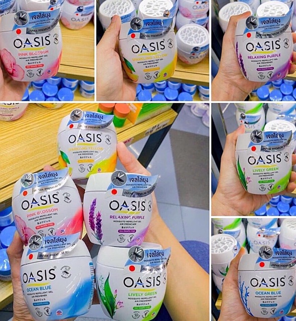 Sáp Thơm Đuổi Muỗi Oasis 180 g Thái Lan