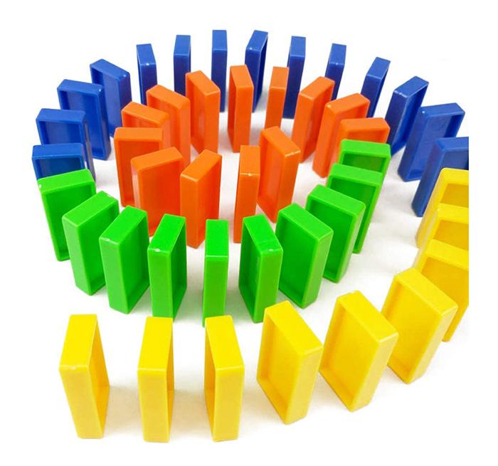 ĐƯỜNG RAY DOMINO XE LỬA CHẠY PIN X006