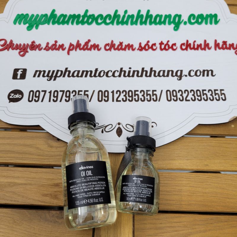 Davines Oi Absolute beautifying potion Dầu dưỡng tóc hoàn mỹ 50ml -135ml