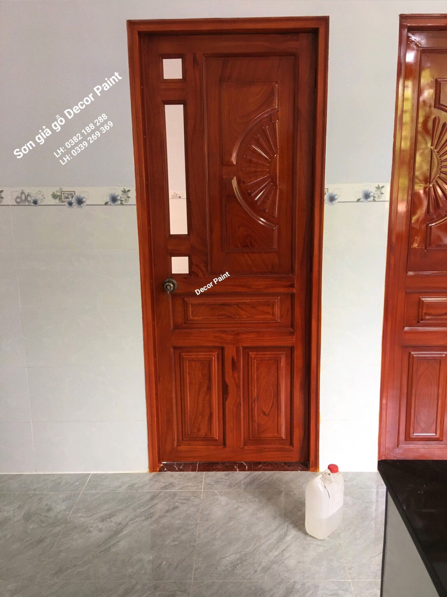 Màu vẽ Giả Gỗ Decor Paint loại 1 lít