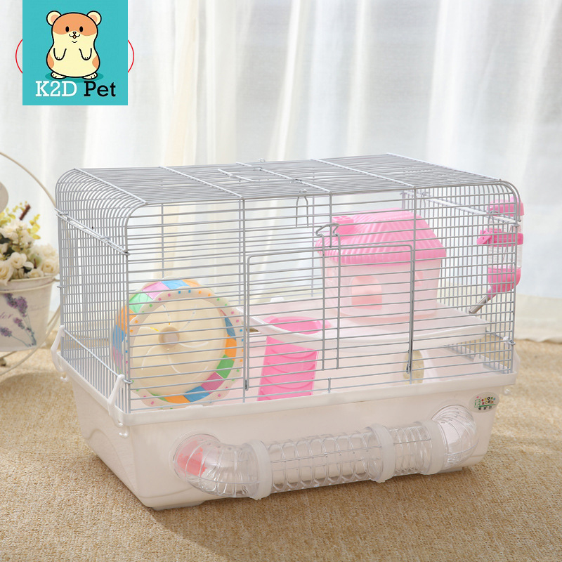 [Hoàn tiền 10%]Lồng Hamster ống nối Size Đại 47x30x35cm