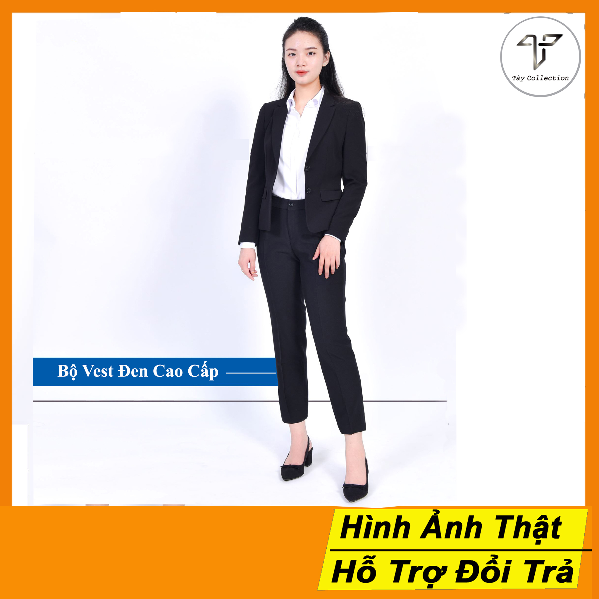 Bộ Vest Quần Âu Nữ 2 Lớp Cao Cấp