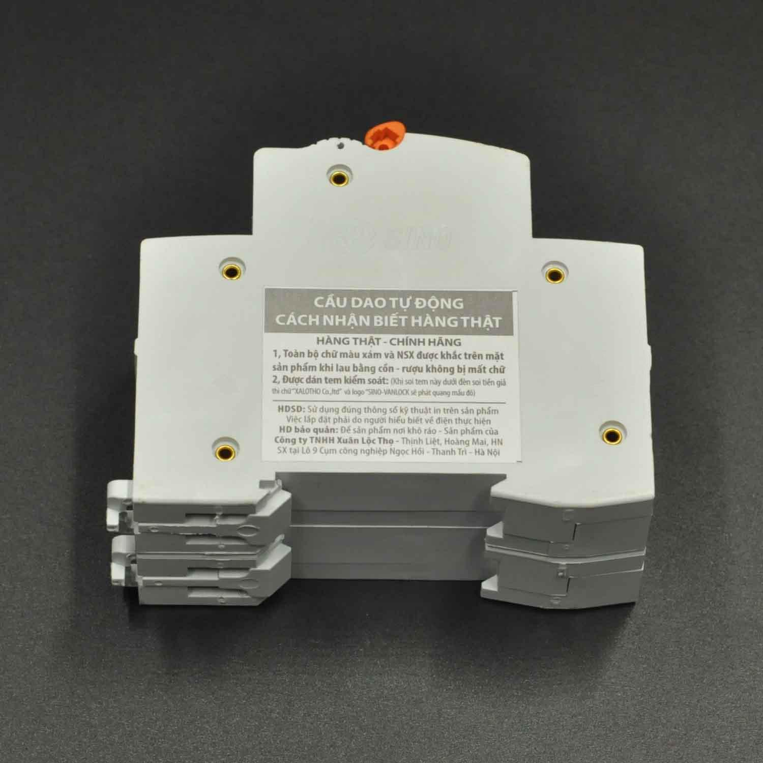 Cầu Dao Tự Đông 2 Cực Sino Vanlock - Model: SC68N