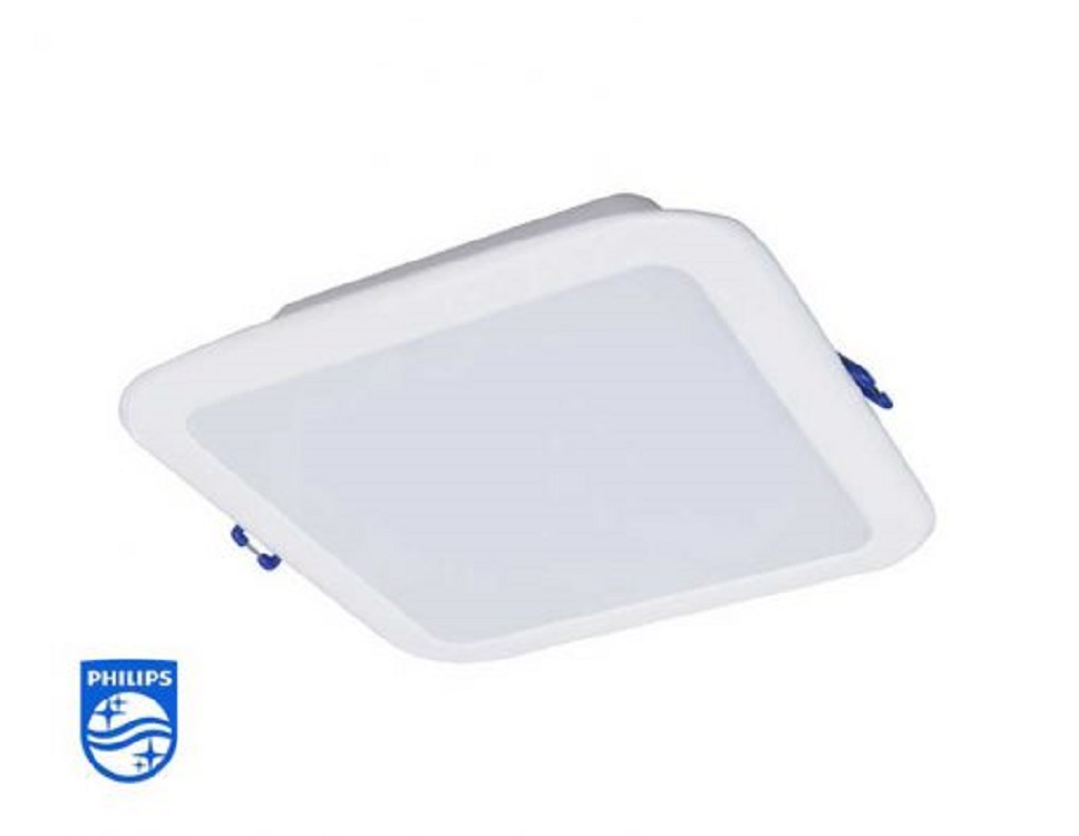 đèn led âm trần vuông 7w Philips