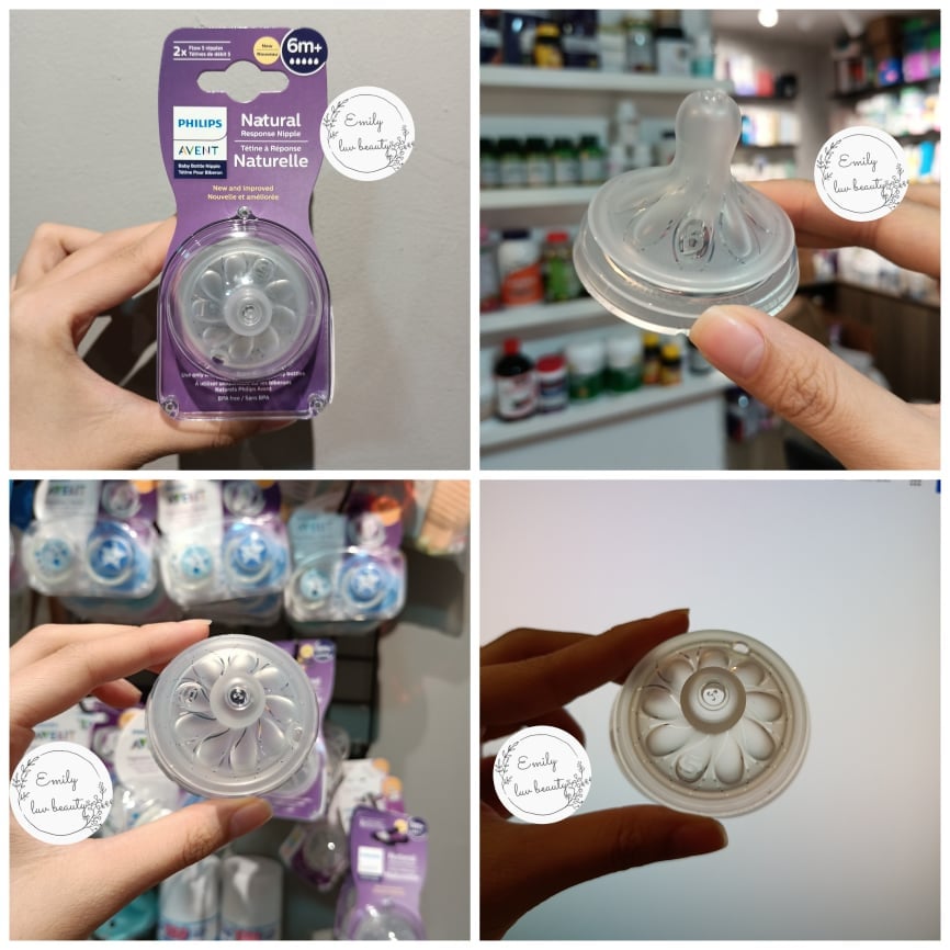 Núm ti thay thế bình sữa Philips Avent đủ size