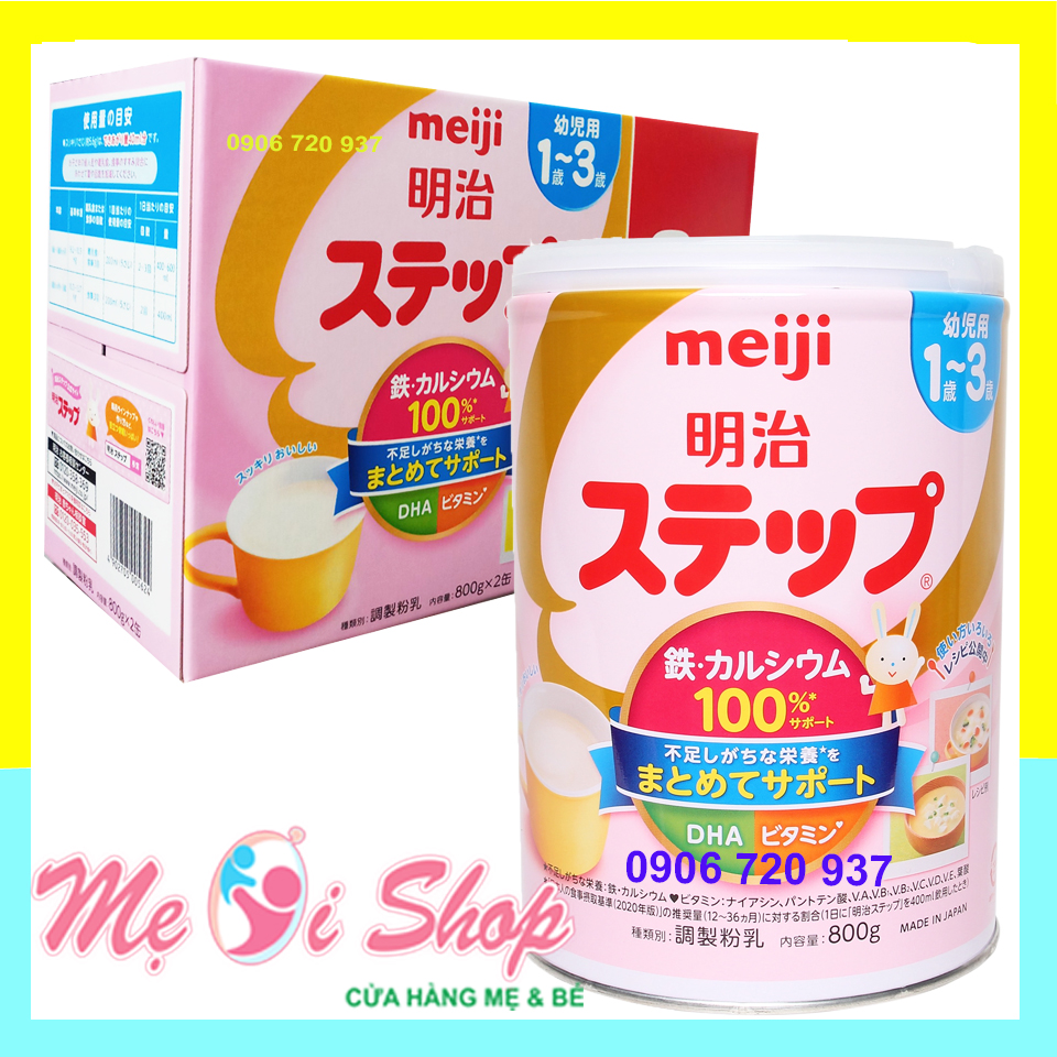 COMBO 2 LON Sữa Meiji số 9 800g 1 - 3 tuổi Nội Địa