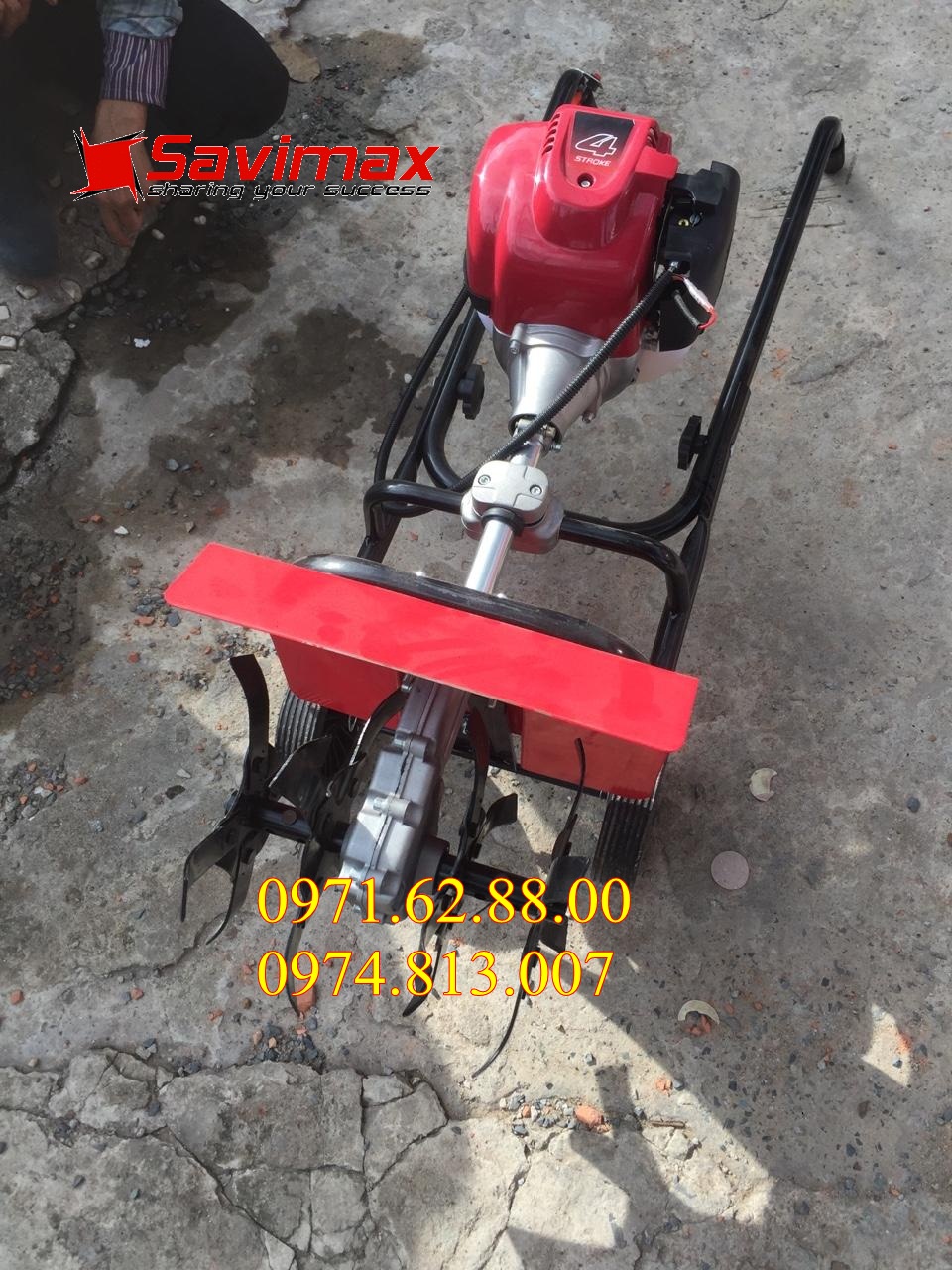 Bộ máy làm vườn, máy xới cỏ, xới đất mini GX35