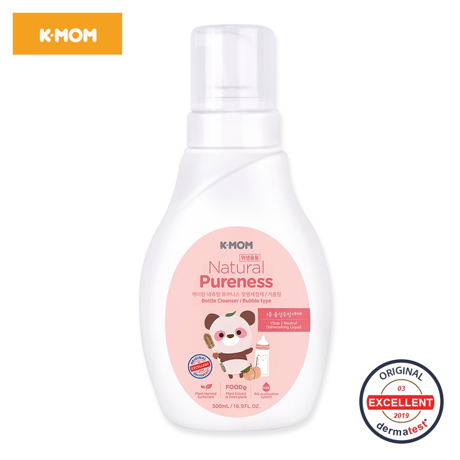 Nước RỬA BÌNH và rau quả hữu cơ K - MOM Hàn Quốc