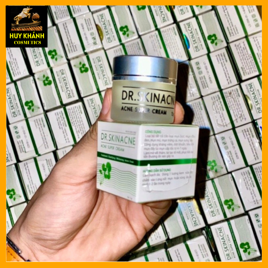 [HCM]DR SKINACNE [CHÍNH HÃNG] - Kem Chấm Mụn Cấp Tốc - Check được mã QR Code