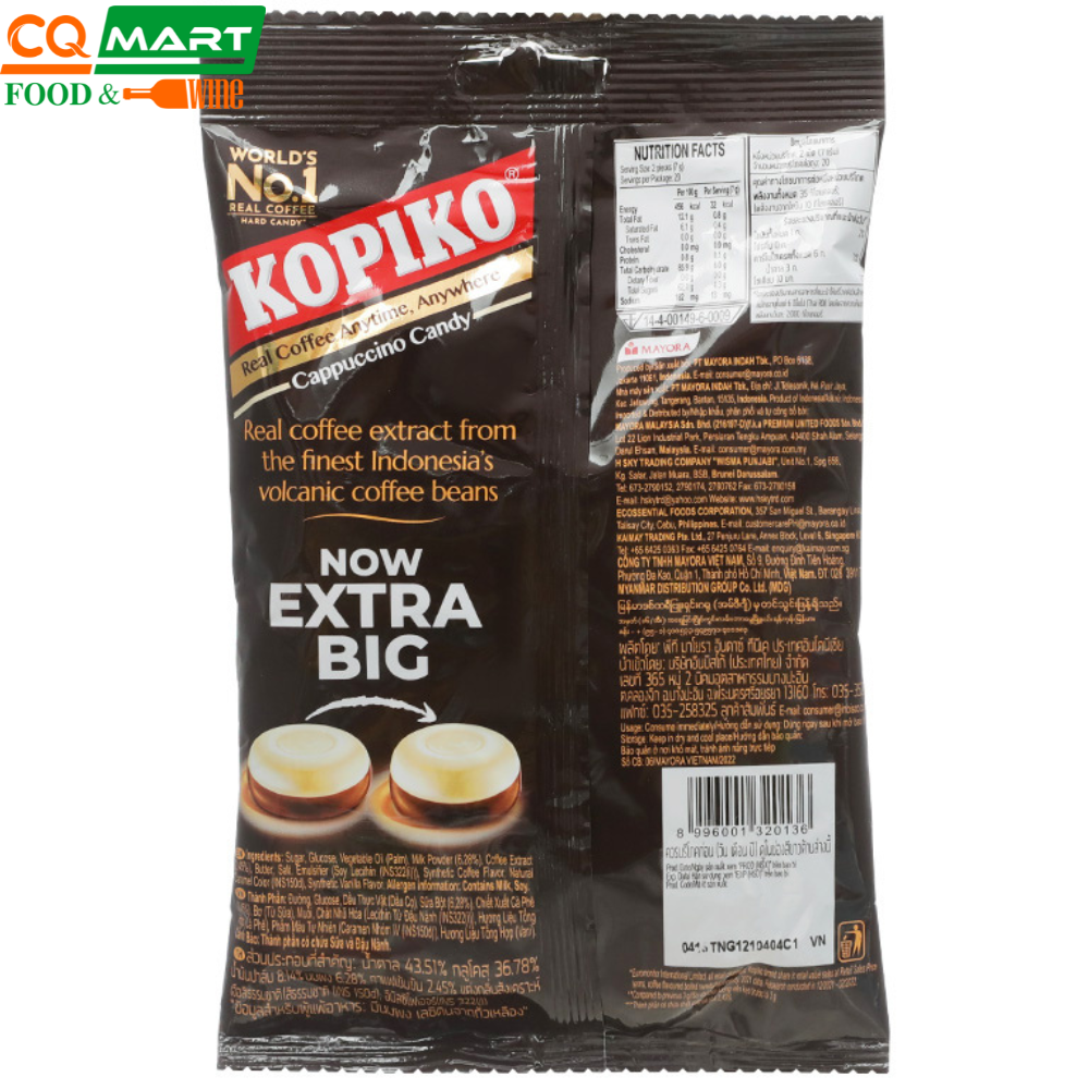 Kẹo Cà Phê Sữa Kopiko Gói 150g