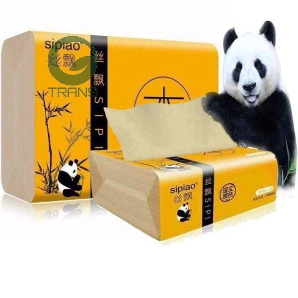 Combo 5 gói giấy ăn than tre (1 gói x 300 tờ)