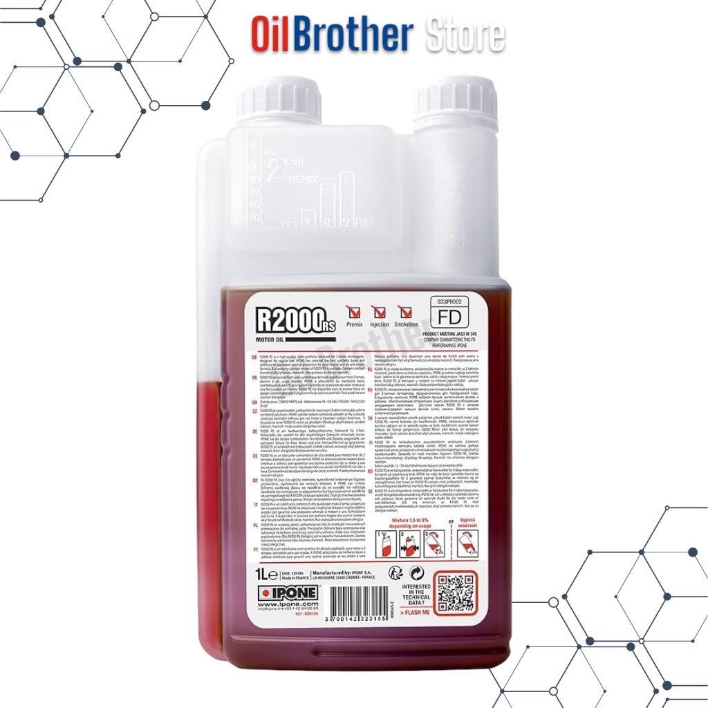 Nhớt 2T IPONE SELF OIL 1L
